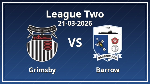 Thumbnail for grimsby town - barrow