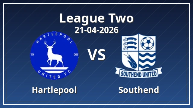 Thumbnail for Hartlepool vs Southend