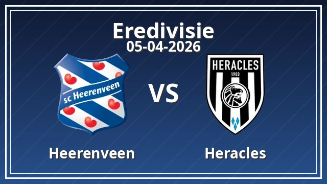 Thumbnail for Heerenveen vs Heracles