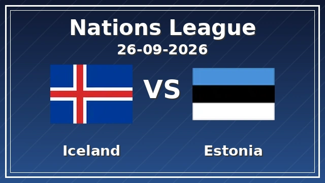 Iceland vs Estonia