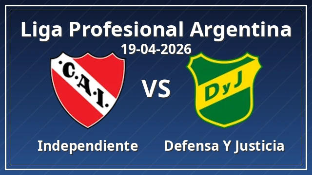 Thumbnail for Independiente - Defensa y Justicia