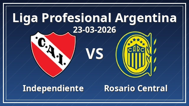 Thumbnail for Independiente Rivadavia - Rosario Central