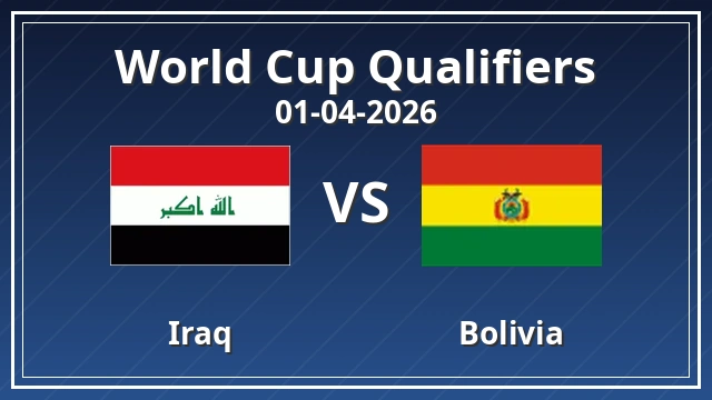 Thumbnail for Iraq vs Bolivia