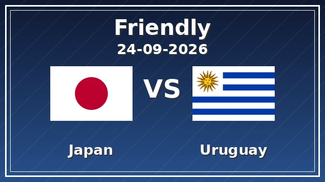 Japan vs Uruguay