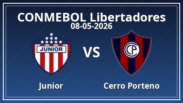 Thumbnail for Junior vs Cerro Porteno