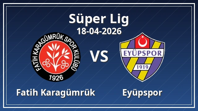 Thumbnail for Karagümrük - Eyüpspor