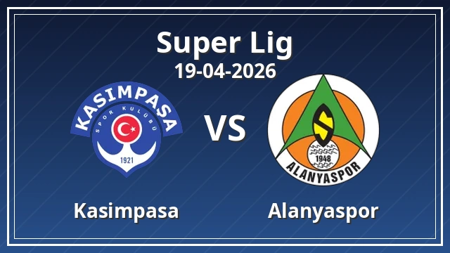 Thumbnail for Kasımpaşa - Alanyaspor