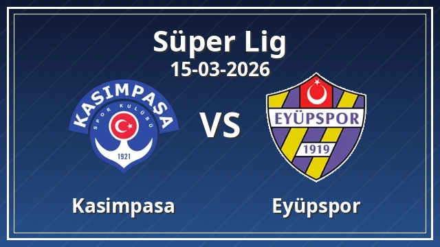 Thumbnail for Kasımpaşa - Eyüpspor