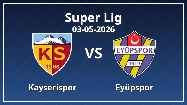 Thumbnail for Kayserispor - Eyüpspor