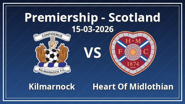 Thumbnail for Kilmarnock vs Heart Of Midlothian
