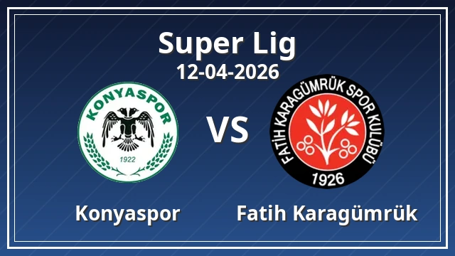 Thumbnail for Konyaspor - Fatih Karagümrük