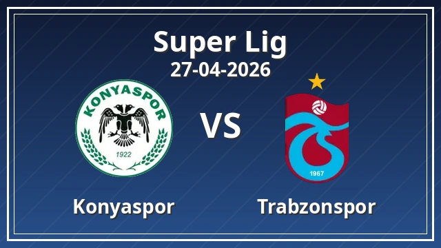 Thumbnail for Konyaspor - Trabzonspor