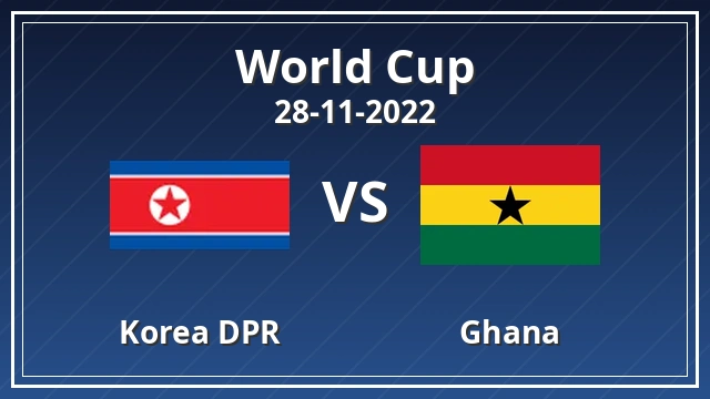Thumbnail for Korea DPR vs Ghana