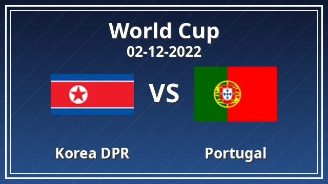 Thumbnail for Korea DPR vs Portugal