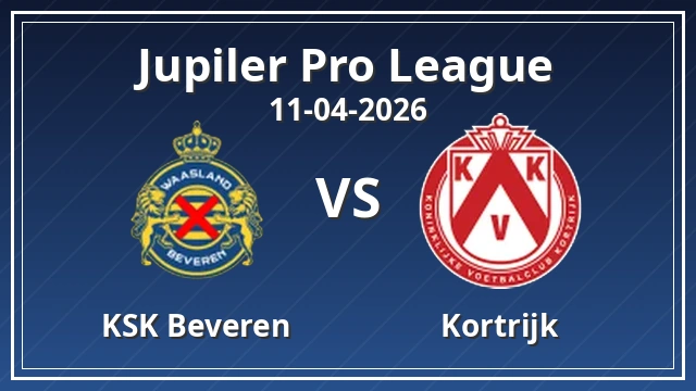 Thumbnail for KSK Beveren vs Kortrijk