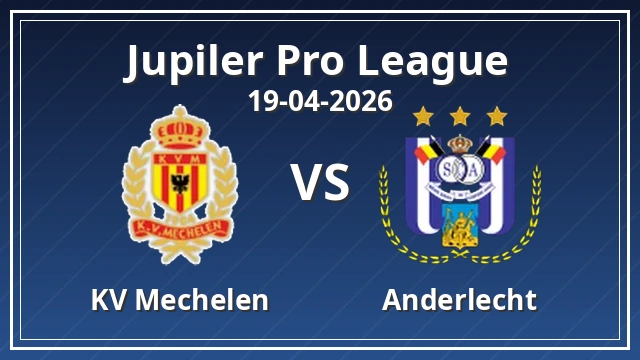 Thumbnail for KV Mechelen vs Anderlecht