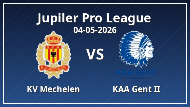 Thumbnail for KV Mechelen vs KAA Gent II