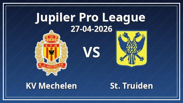 Thumbnail for KV Mechelen vs St. Truiden