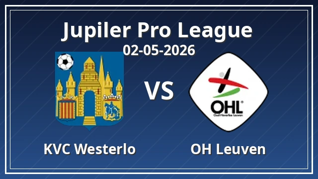 Thumbnail for KVC Westerlo vs OH Leuven