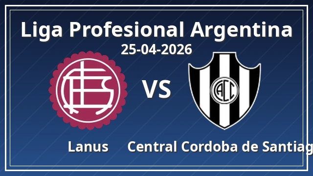 Thumbnail for Lanus - Central Cordoba (Santiago del Estero)