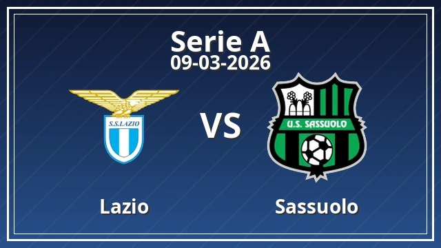 Thumbnail for Lazio vs Sassuolo