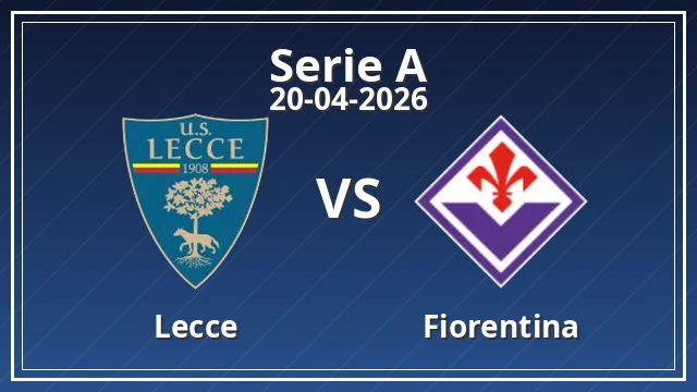 Thumbnail for Lecce vs Fiorentina