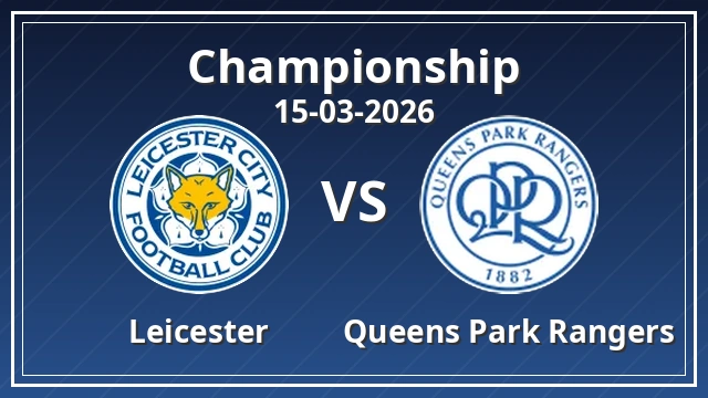 Thumbnail for Leicester vs Queens Park Rangers