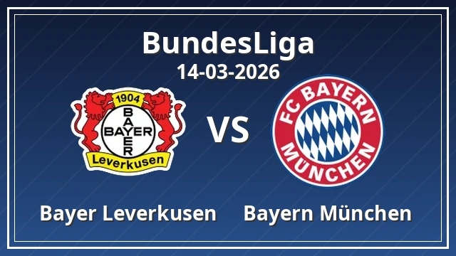Thumbnail for Bayer Leverkusen vs Bayern Munich