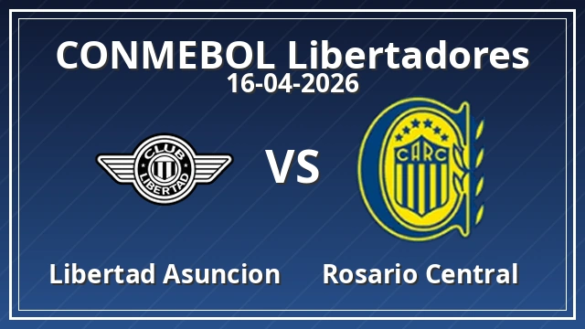 Thumbnail for Libertad Asuncion vs Rosario Central