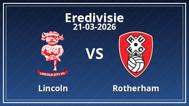 Thumbnail for Lincoln vs Rotherham