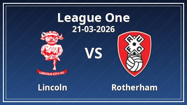 Thumbnail for Lincoln vs Rotherham