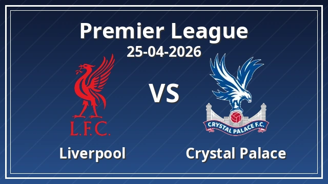 Thumbnail for Liverpool vs Crystal Palace