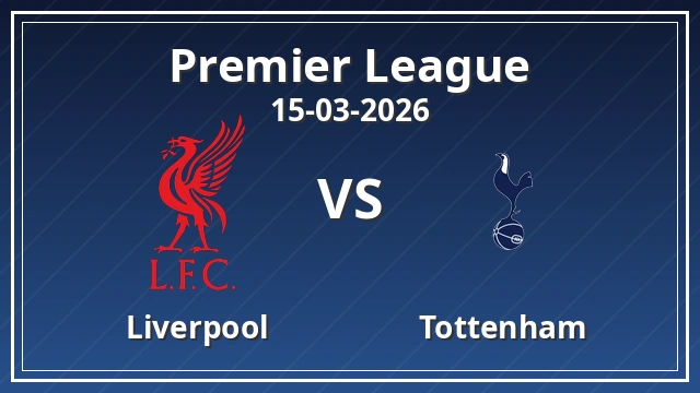 Thumbnail for Liverpool vs Tottenham Hotspur