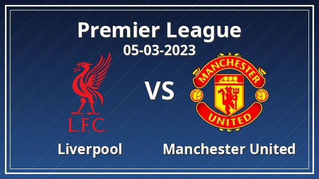 Thumbnail for Liverpool vs Manchester United