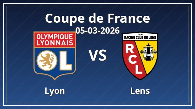 Thumbnail for Olympique Lyonnais vs Lens