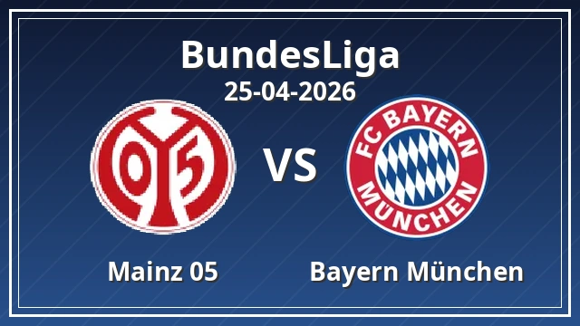 Thumbnail for Mainz 05 vs Bayern Munich