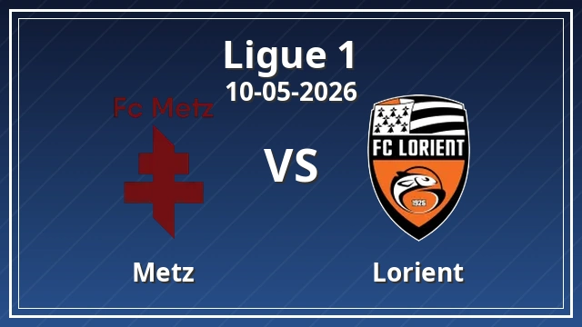 Thumbnail for Metz vs Lorient