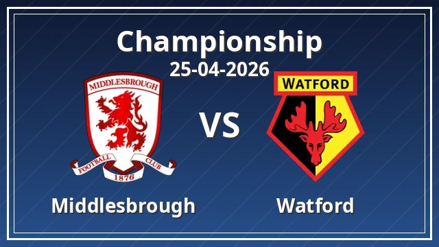 Thumbnail for middlesbrough - watford