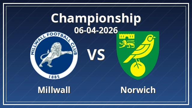 Thumbnail for Millwall vs Norwich