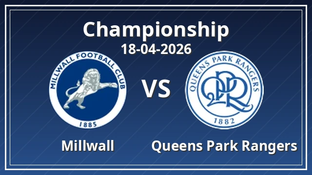 Thumbnail for Millwall vs Queens Park Rangers