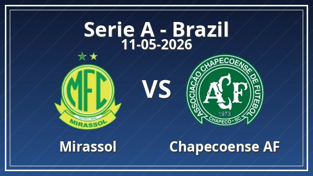 Thumbnail for Mirassol - Chapecoense
