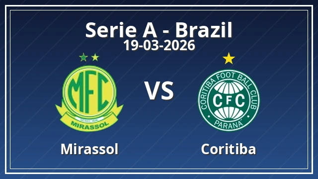 Thumbnail for Mirassol - Coritiba