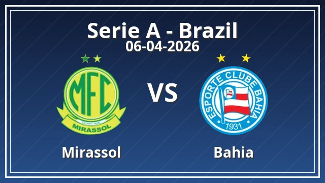 Thumbnail for Mirassol - Red Bull Bragantino