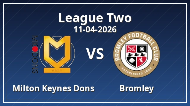 Thumbnail for mk dons - bromley