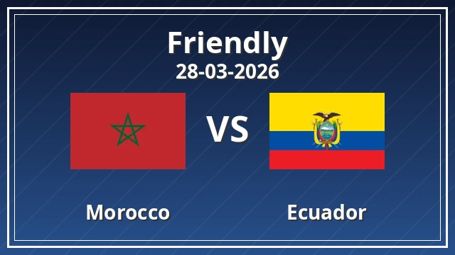 Thumbnail for Morocco vs Ecuador