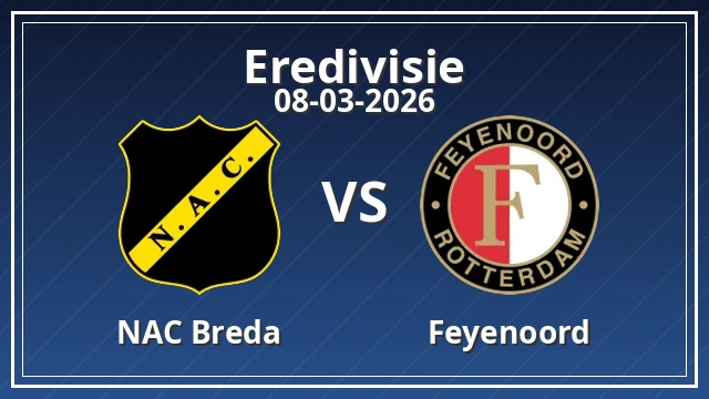 Thumbnail for NAC Breda vs Feyenoord
