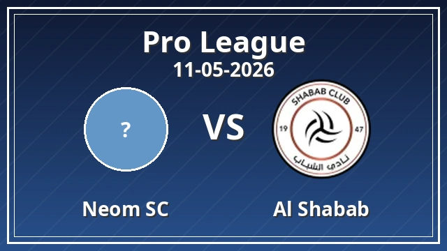 Thumbnail for Neom SC vs Al Shabab