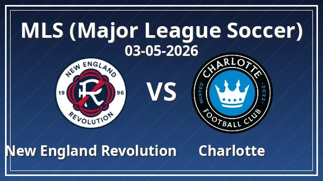 Thumbnail for New England Revolution - Charlotte FC