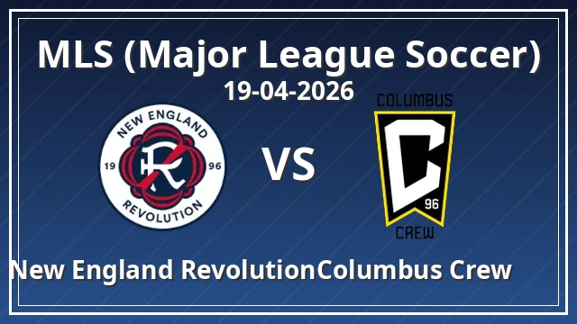 Thumbnail for New England Revolution - Columbus Crew