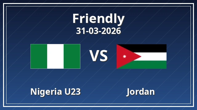 Thumbnail for Nigeria U23 vs Jordan